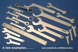 Custom Flat Wrenches